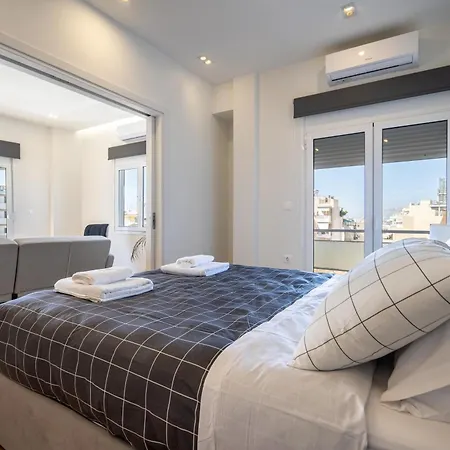Attiki Sqr, Metro Station, 2 Bedrooms Flat By Mps Apartment Athens
